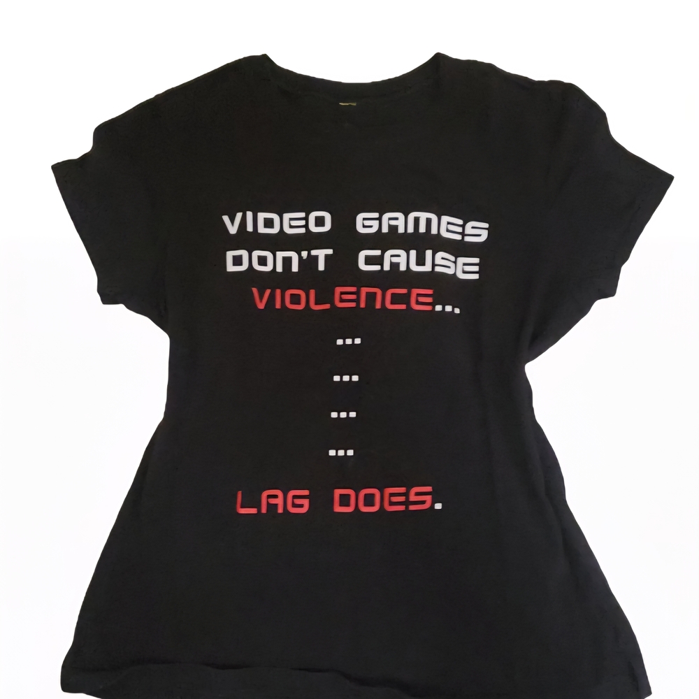 Black Gaming T-Shirt